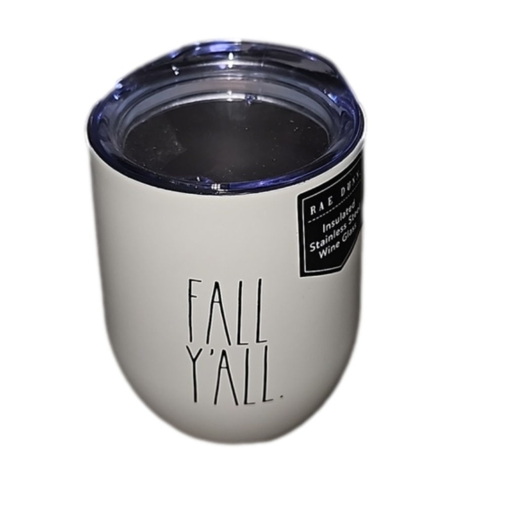 Rae Dunn Insulated Wine Glass